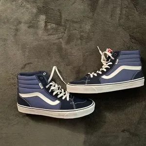 Vans | Shoes | Nwt Mens Filmore Hi Suede Canvas Navy Vans  display picture 1